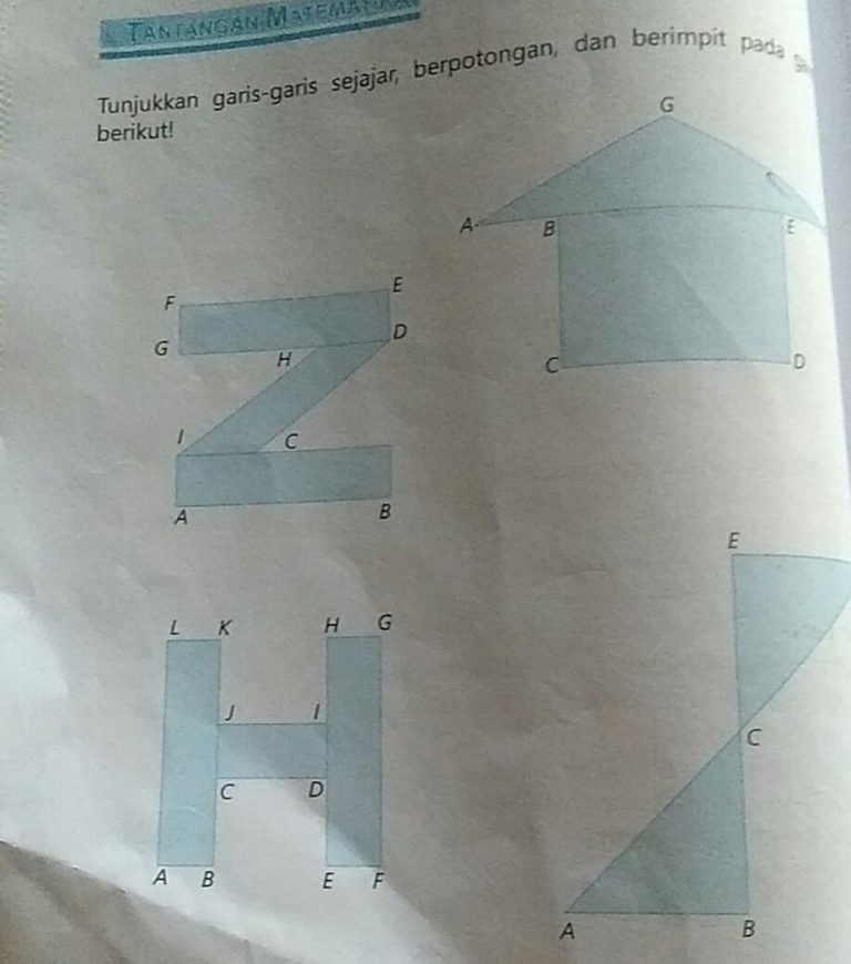 Menjelajahi Dunia Garis Berpotongan: Panduan Lengkap untuk Siswa Kelas 4