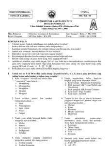 Mengintip Kunci Sukses Ujian Semester 2 Bahasa Indonesia Kelas 9