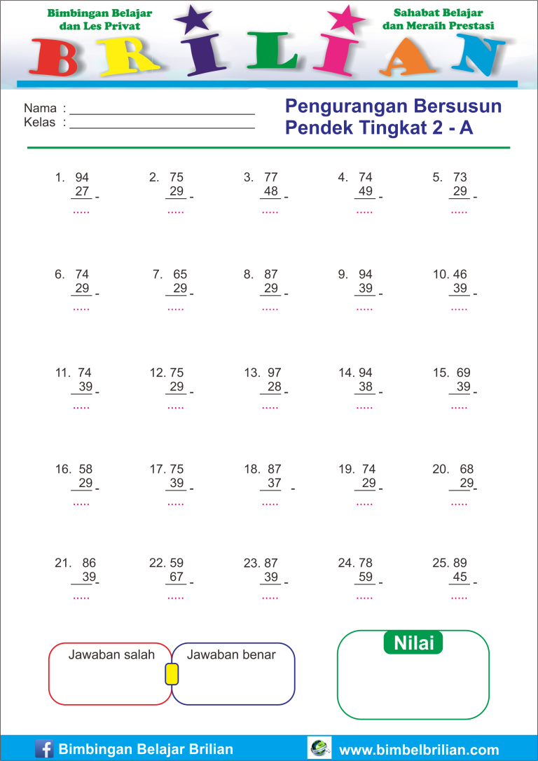 3 Rahasia Membuat Anak Paham Contoh Soal Kelas 2 Pengurangan Meminjam di 2026 3 Rahasia Membuat Anak Paham Contoh Soal Kelas 2 Pengurangan Meminjam di 2026