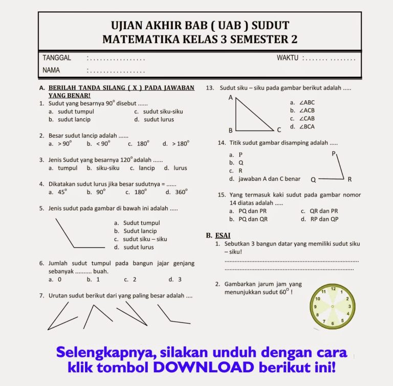 5 Rahasia Contoh Soal Kelas 3 SD Matematika Semester 2 di 2026 Ternyata Mudah 5 Rahasia Contoh Soal Kelas 3 SD Matematika Semester 2 di 2026 Ternyata Mudah