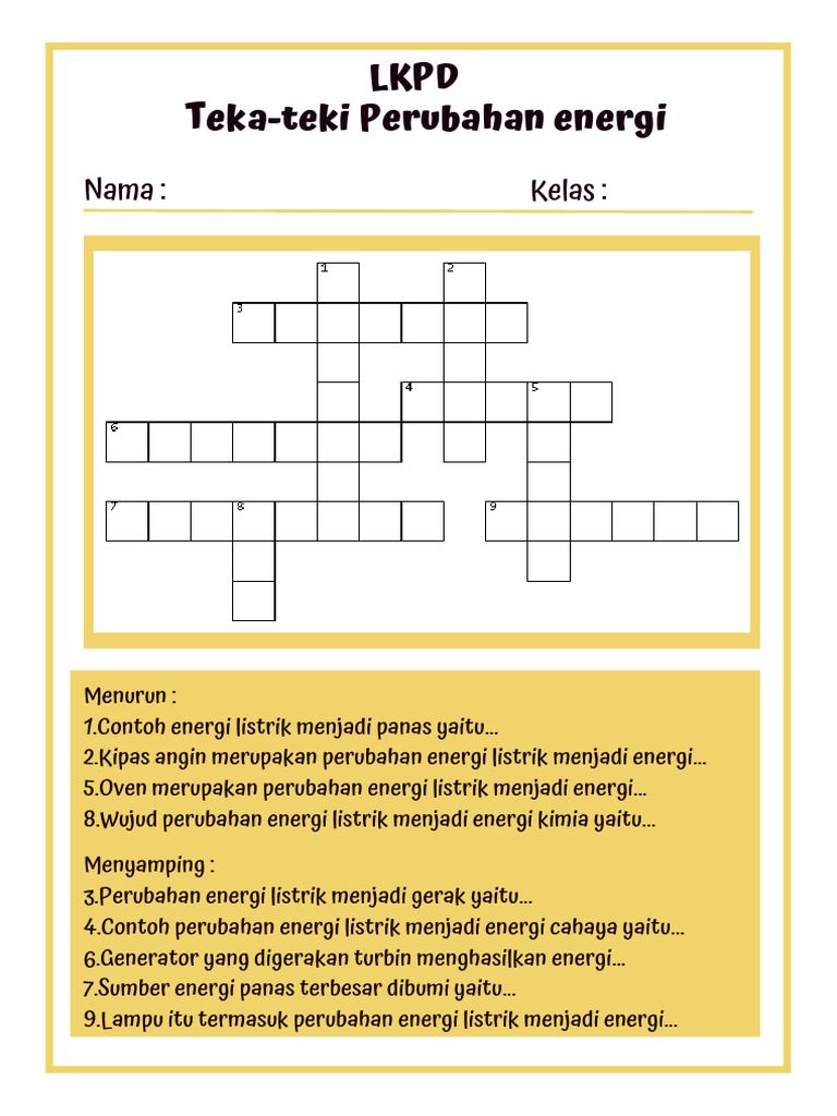 7 Contoh Soal Kelas 2 tentang Energi yang Wajib Dikuasai di 2026