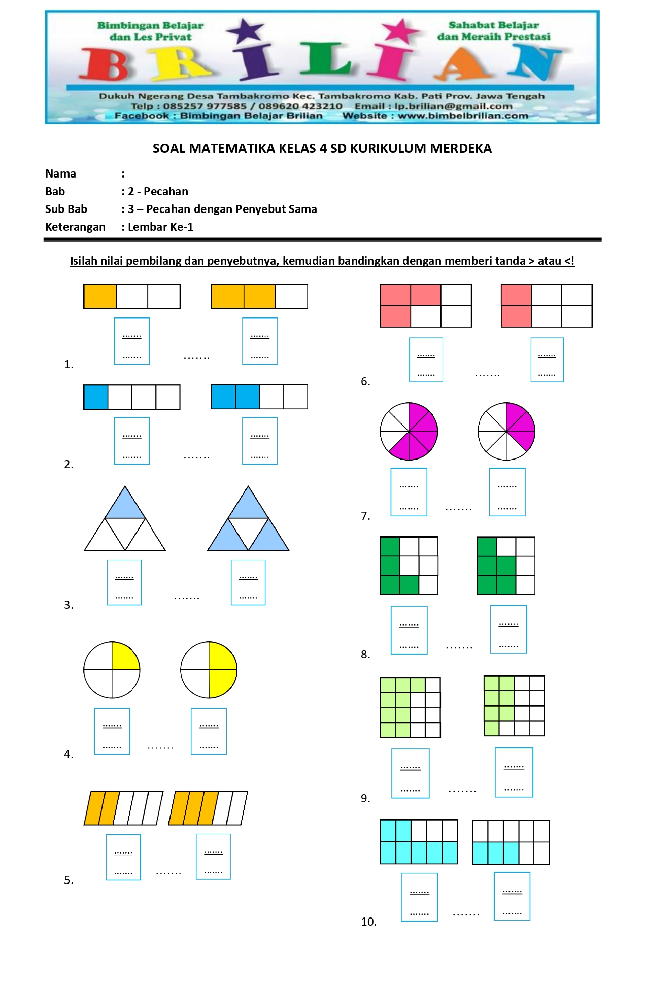 Ini Dia Kisi Misi Soal Matematika Primagama Kelas 4 SD yang Wajib Dikuasai Tahun 2026