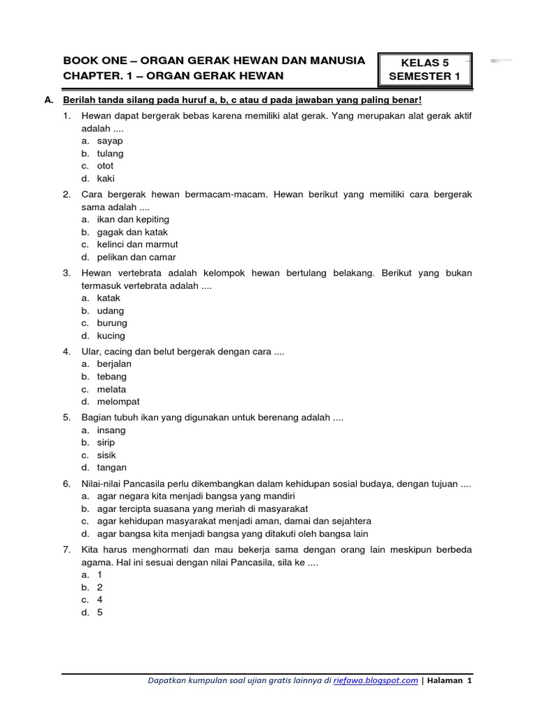 10 Contoh Soal Tema 1 Kelas 5 Subtema 2 yang Wajib Dikuasai Siswa Sebelum Ulangan Harian 10 Contoh Soal Tema 1 Kelas 5 Subtema 2 yang Wajib Dikuasai Siswa Sebelum Ulangan Harian