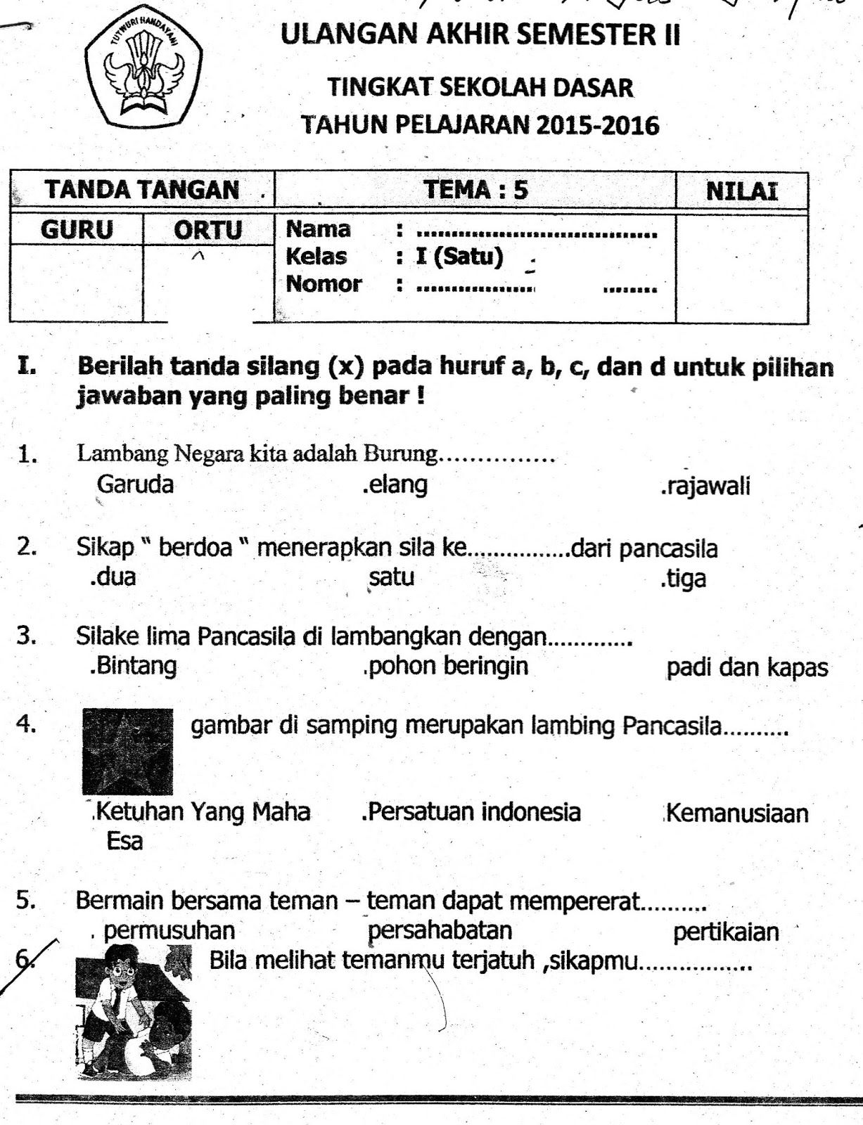10 Contoh Soal Tema 1 Kelas 6 Subtema 2 yang Sering Muncul di Ujian dan Kunci Jawabannya 10 Contoh Soal Tema 1 Kelas 6 Subtema 2 yang Sering Muncul di Ujian dan Kunci Jawabannya