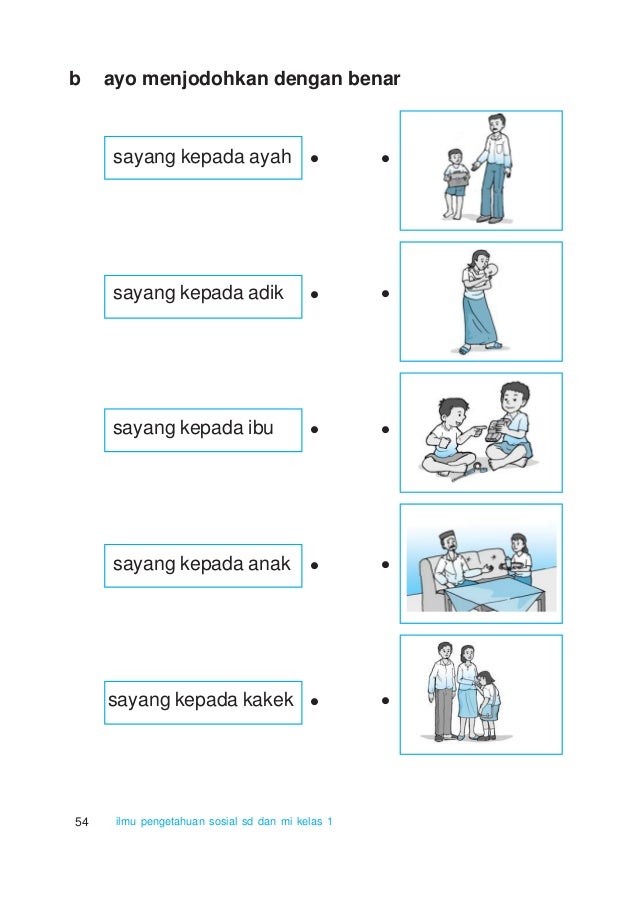 Contoh Soal Menjodohkan Untuk Sd