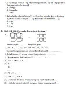 Wajib Tahu Kunci Jawaban dan Soal Tema 6 Kelas 4 Subtema 1 Terupdate Terbaru