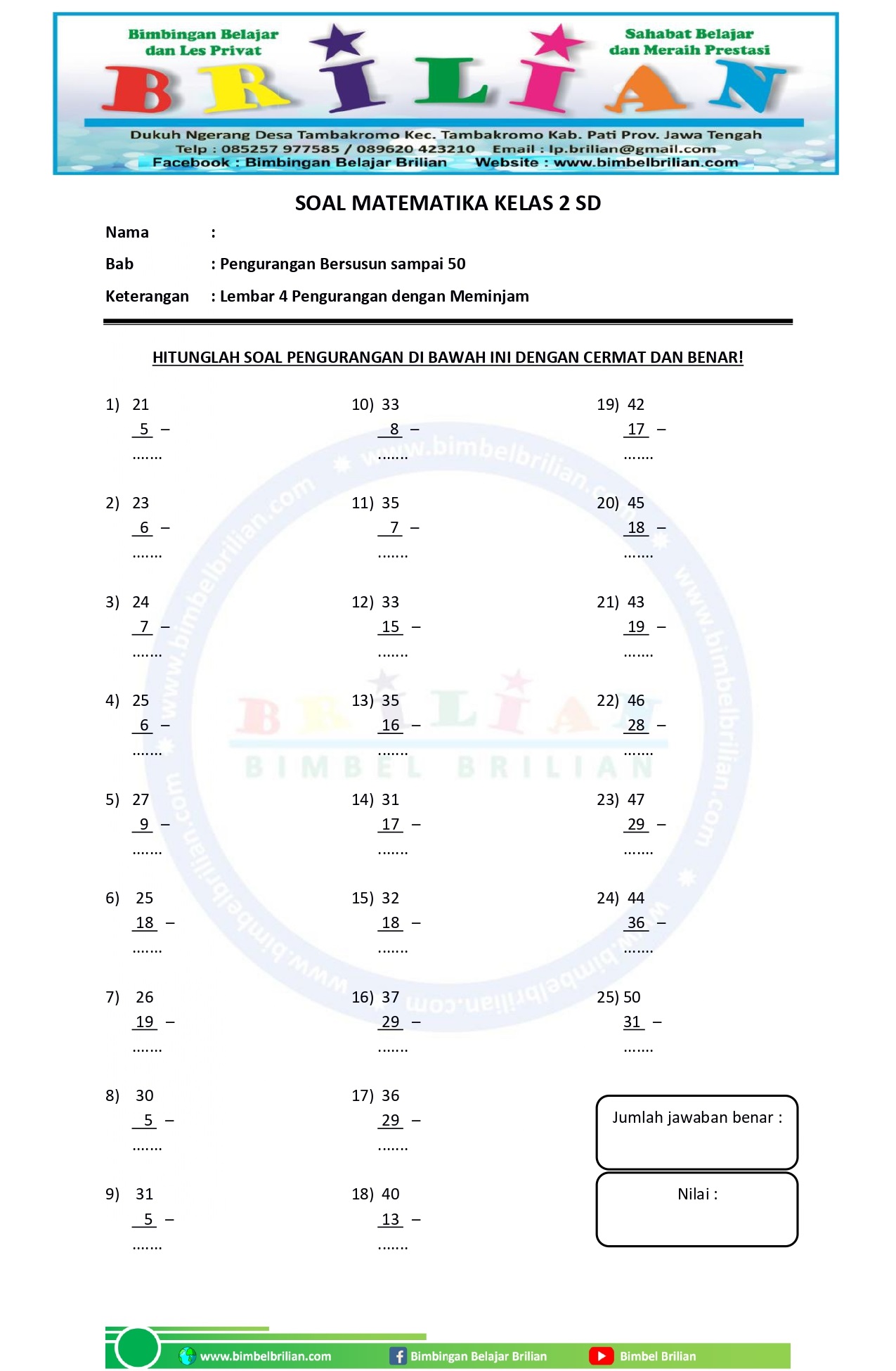 Rahasia Lulus Ujian dengan Latihan Soal Tema Kelas 2 SD yang Paling Akurat