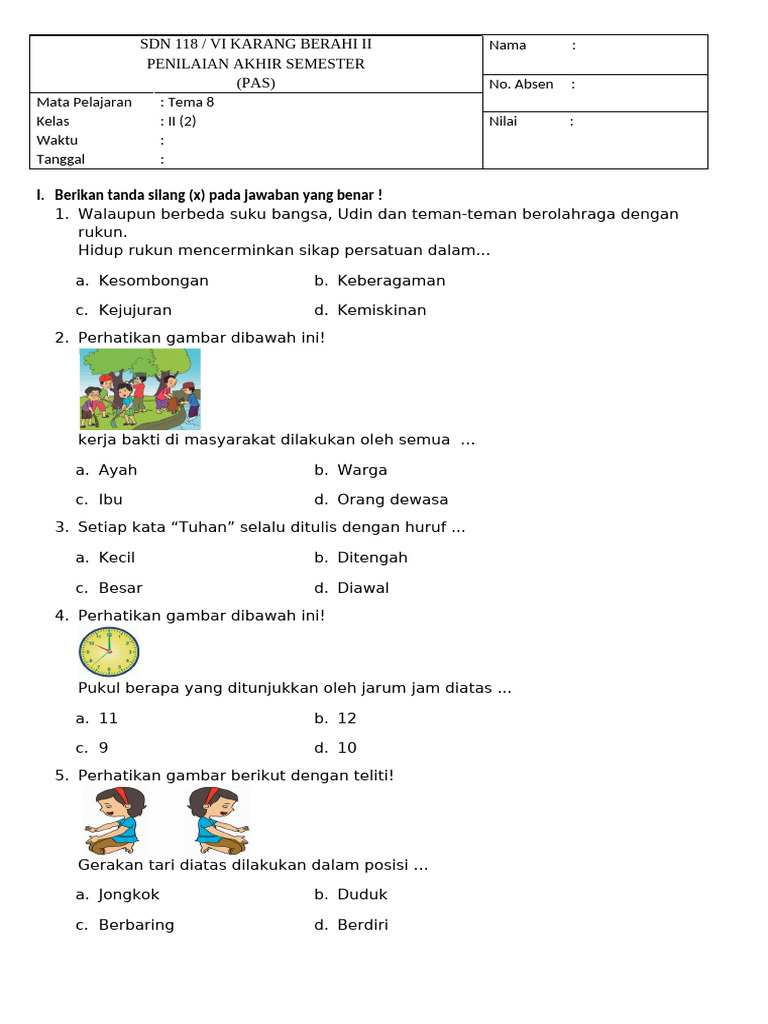 Wajib Tahu! Kumpulan latihan soal tema 8 kelas 2 sd revisi 2017 Agar Anak Makin Pintar Wajib Tahu! Kumpulan latihan soal tema 8 kelas 2 sd revisi 2017 Agar Anak Makin Pintar