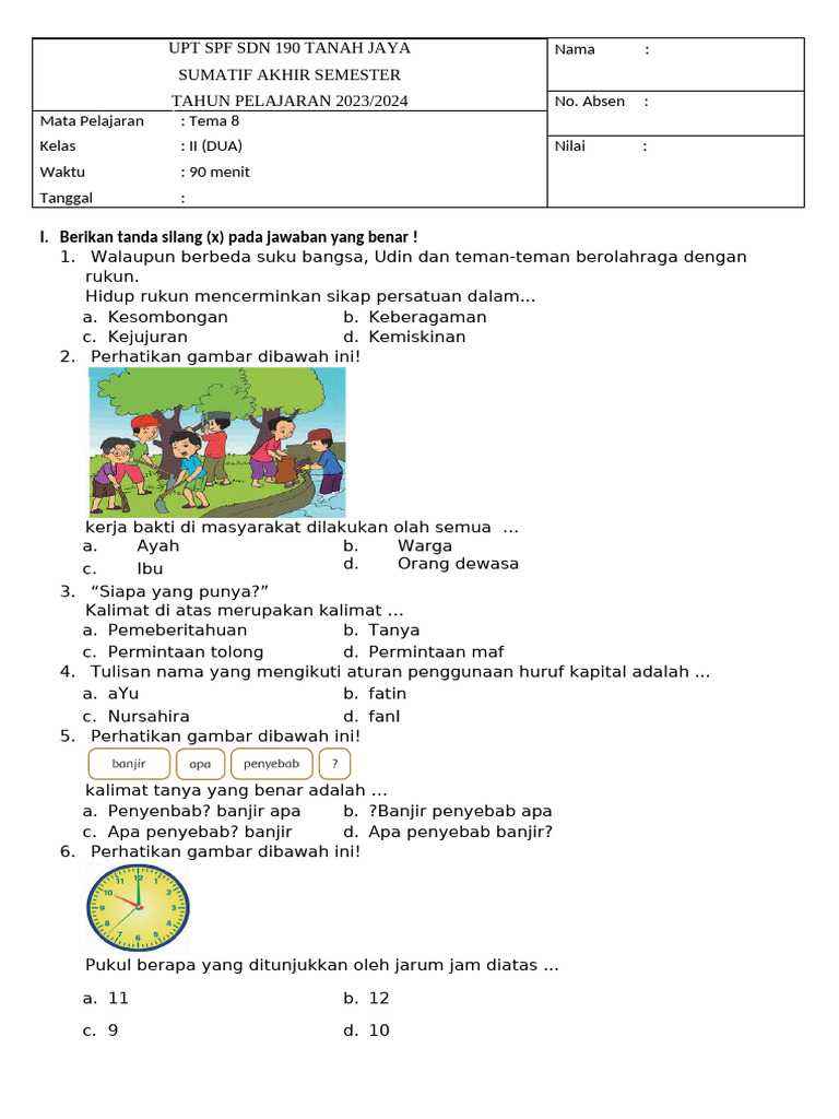 Wajib Tahu Rahasia Sukses Kerjakan Latihan Soal Tema 8 Kelas 2 SD Agar Nilai Sempurna Wajib Tahu Rahasia Sukses Kerjakan Latihan Soal Tema 8 Kelas 2 SD Agar Nilai Sempurna